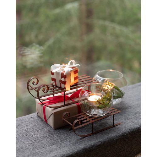 Släde Dekoration Rost Small