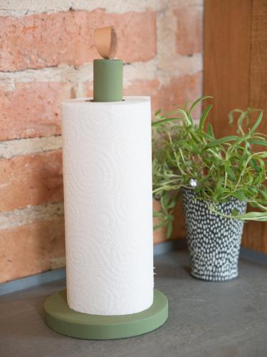 Hushållspappershållare Grön