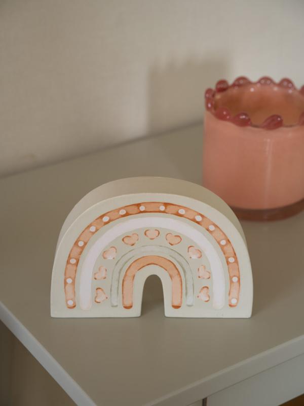 Stående Regnbåge Dekoration Orange