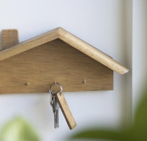 Nyckelhus i trä
