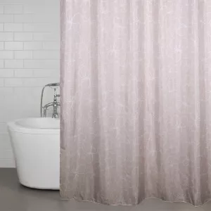 Flowers Duschdraperi Rosa