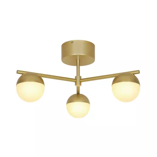 Contina 3-Spot Plafond Mässing