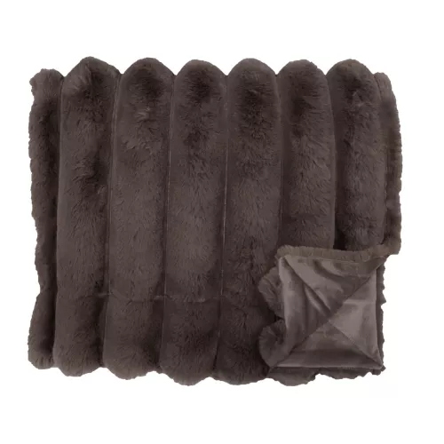 Brooklyn Pläd Choklad