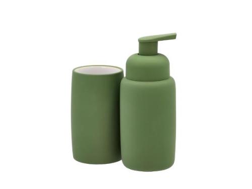 Mono Tandborstmugg Olive