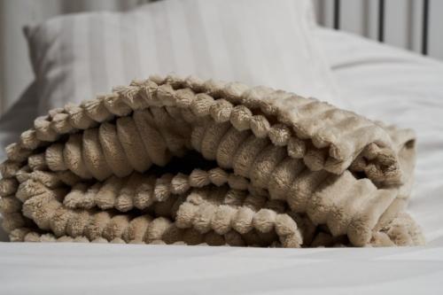 Baloo Pläd Sandbeige