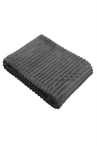 Baloo Pläd Mörkgrå