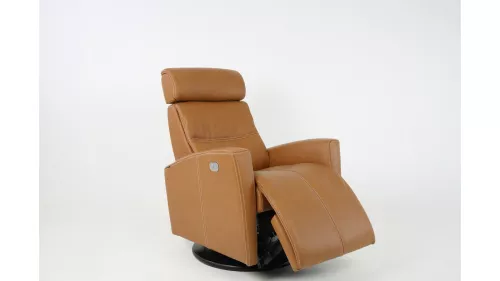 Milan Reclinerfåtölj Cognac