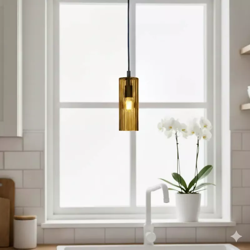 Kiera Fönsterlampa Konjak
