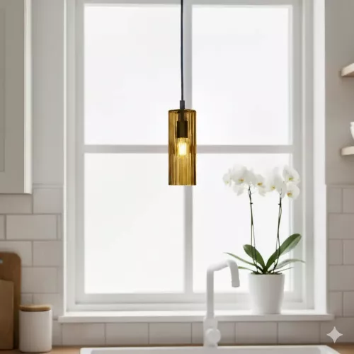 Kiera Fönsterlampa Konjak