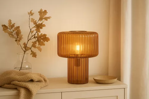 Kiera Bordslampa Konjak