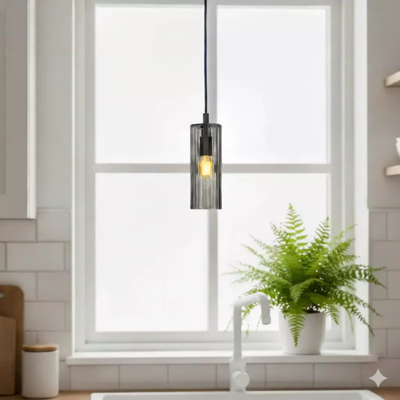 Kiera Fönsterlampa Grå