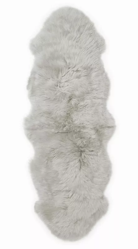 Gently Double Sheepskin - Silver