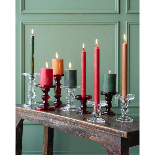 Krista Ljusstake Röd Small