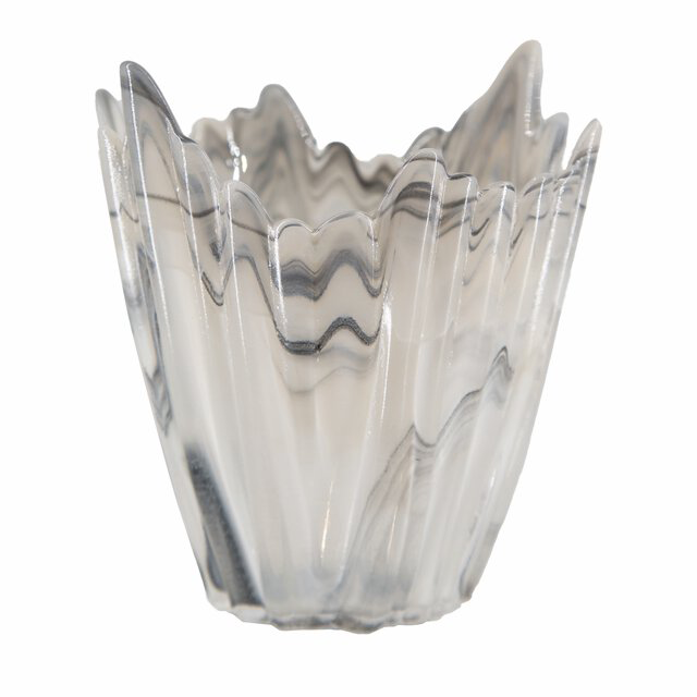 Alvo Värmeljushållare Grå/Vit