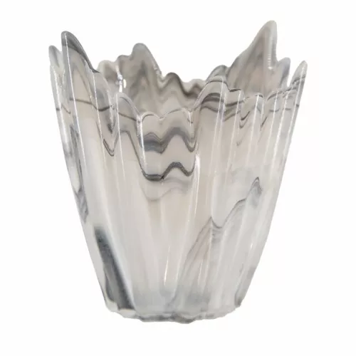 Alvo Värmeljushållare Grå/Vit