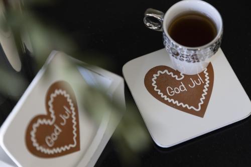 God Jul Glasunderlägg