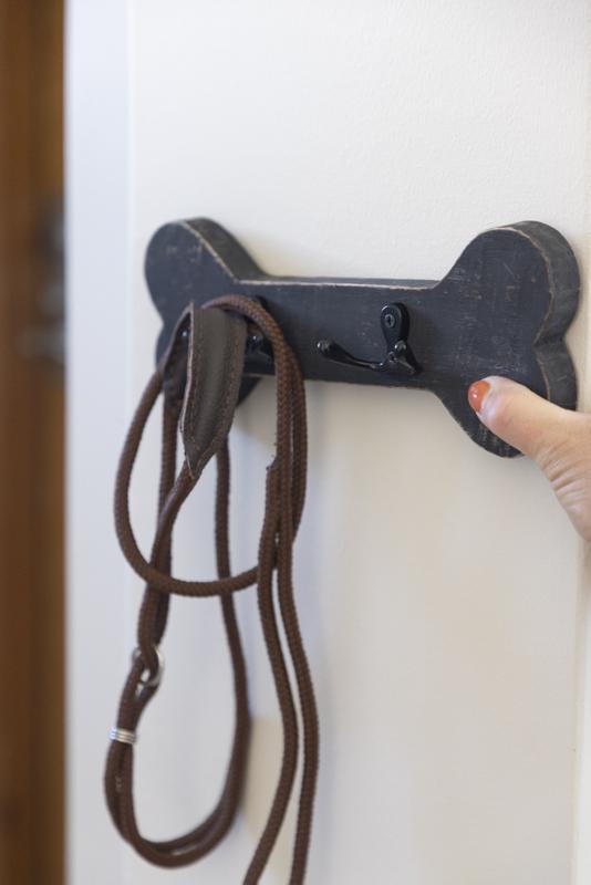 Hundben Hängare För Koppel Svart