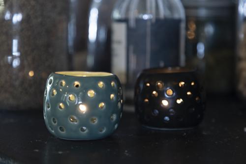 Ceramic Light Ljuslykta Turkos