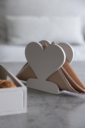 Hjärta Servettställ