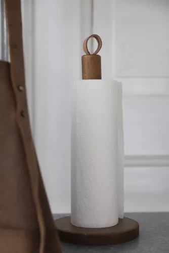 Hushållspappershållare Brun
