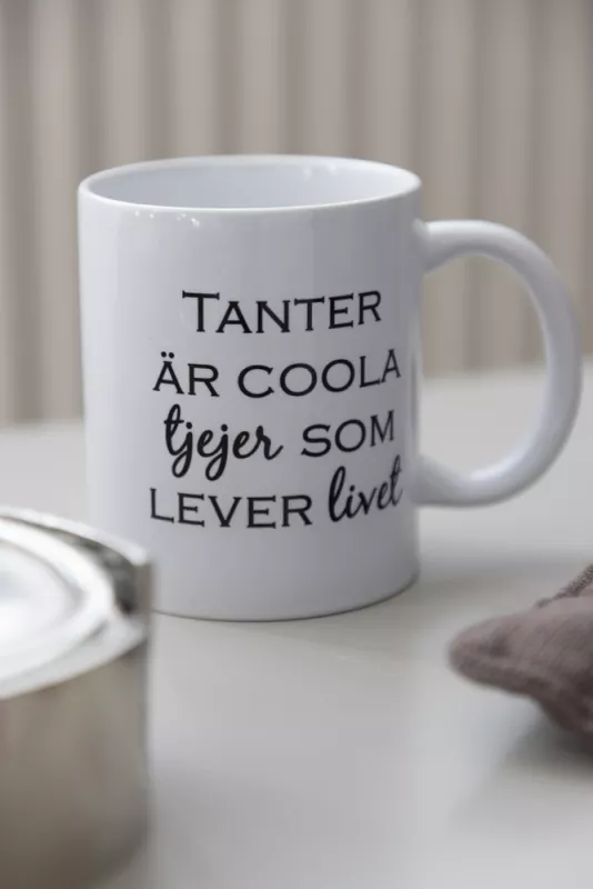 Coola Tanter Mugg Vit