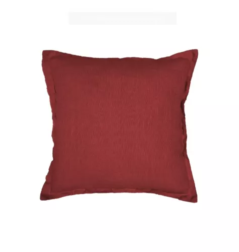 Linne Kuddfodral Mörkröd