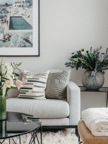 Merci Kuddfodral Grön