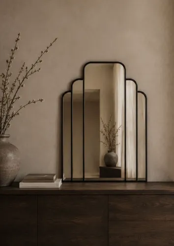 Octopussy Spegel Svart
