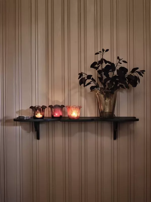 Milla Ljuslykta Prick Burgundy