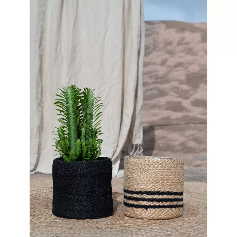 Belle Rand Kruka Natur/Svart Mellan