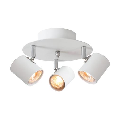 Alpha Takspotlight Rund Vit