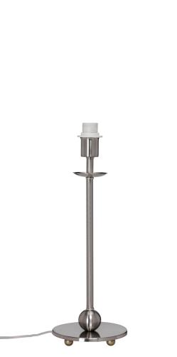 Lampfot Borstad krom