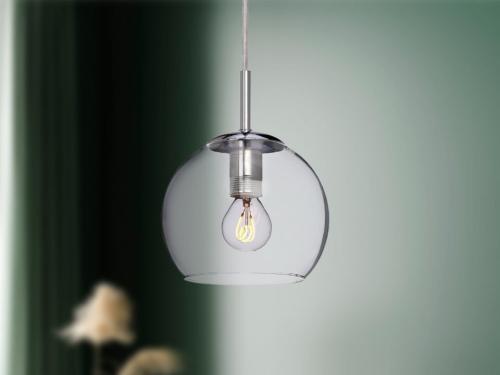 Capella Fönsterlampa Krom&Klar