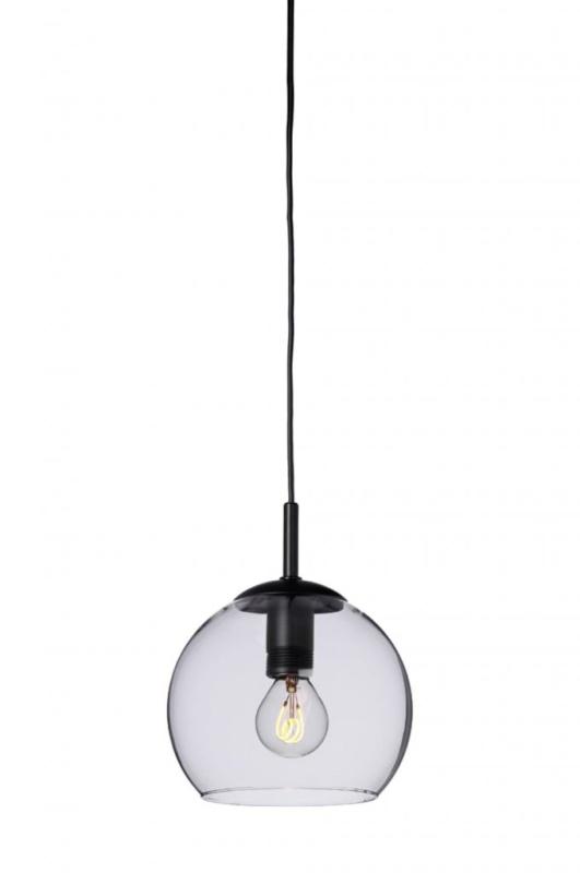 Capella Fönsterlampa Svart&Klar
