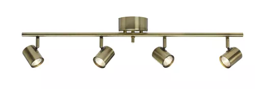 Alpha Takspotlight Antikmässing