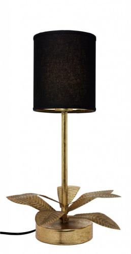 Lampskärm Linne Svart