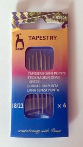 Broderinål med trubbig spets mix