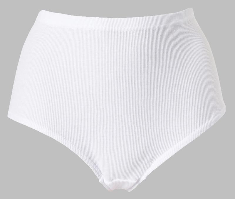 2-pack smalribbad bomullstrosa