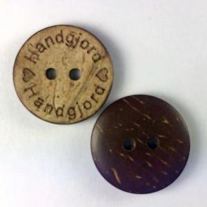 Knapp Handgjord Kokos