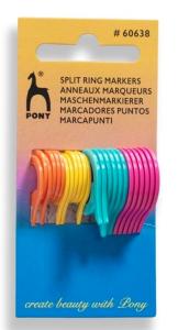 Pony Maskmarkörer Split 2 storlekar Ass. färger - 24 st.