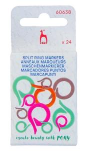 Stickmarkörer - Flexibla ringar (24 st)