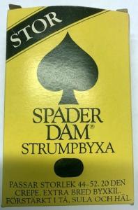 Spader Dam - Strumpbyxa