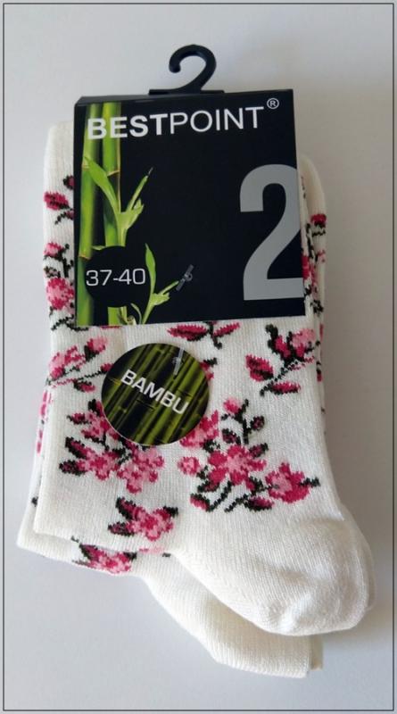 Ladies sock - Bambo pattern