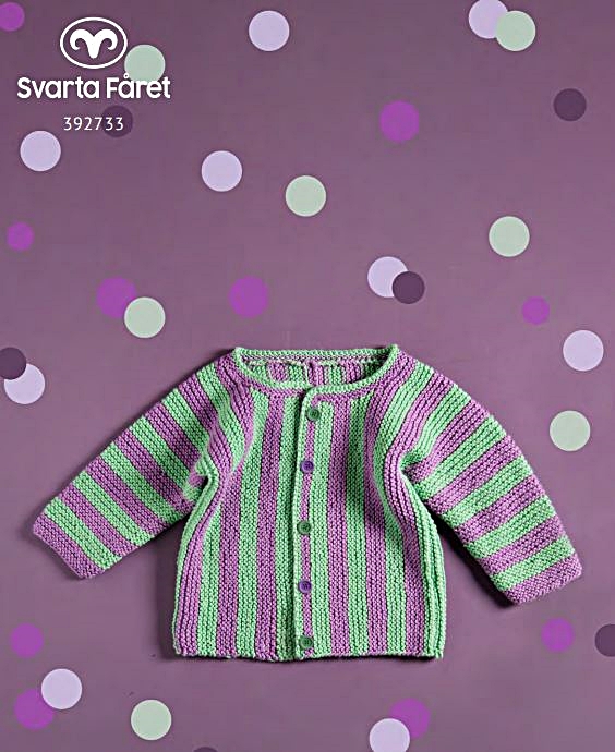 GUN - RÄTSTICKAD BABYKOFTA