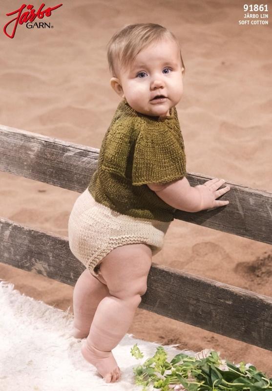 Siw - babybody med spets, puffärm och osynlig knäppning