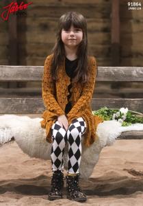 Märta - spetsstickad barnkofta