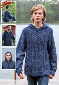 LOVE HOOD – HERRTRÖJA MED HUVA