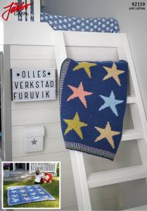 FILT / LEKFILT MED STJÄRNOR