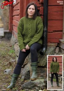 STORM – DAMTRÖJA MED FLÄTOR