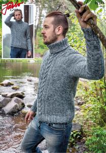 CARL – HERRTRÖJA MED FLÄTOR